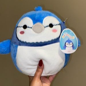 NWT Babs the blue jay Squishmallow 8”